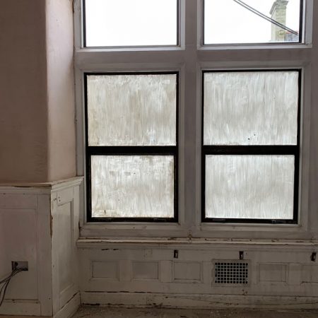 Carnegie Window restoration in dunfermline